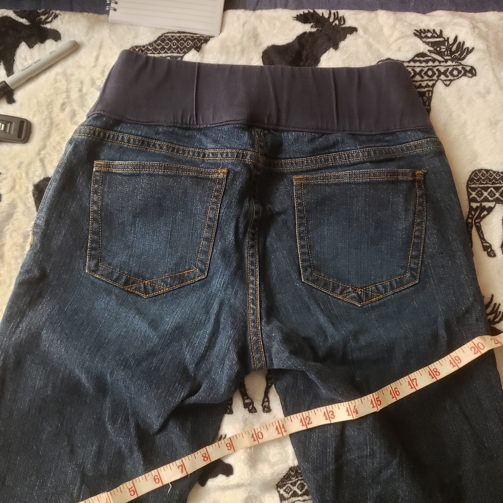 GAP Maternity Size 6 Jeans, Underbelly Panel